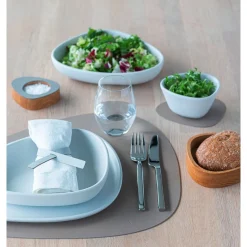 LINDDNA Tischset L 37x44 cm Curve Nupo clay brown