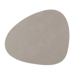 Pilzküche<LINDDNA Tischset L 37x44 cm Curve Nupo light grey