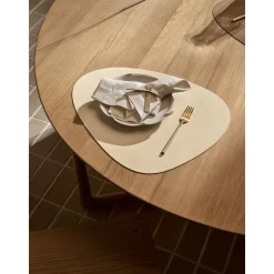 LINDDNA Tischset L 37x44 cm Curve Corduroy vanilla