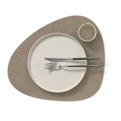 LINDDNA Tischset L 37x44 cm Curve Nupo nomad grey