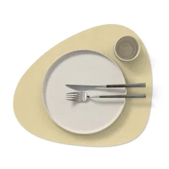 Tischwäsche<LINDDNA Tischset L 37x44 cm Curve Nupo lemon sorbet