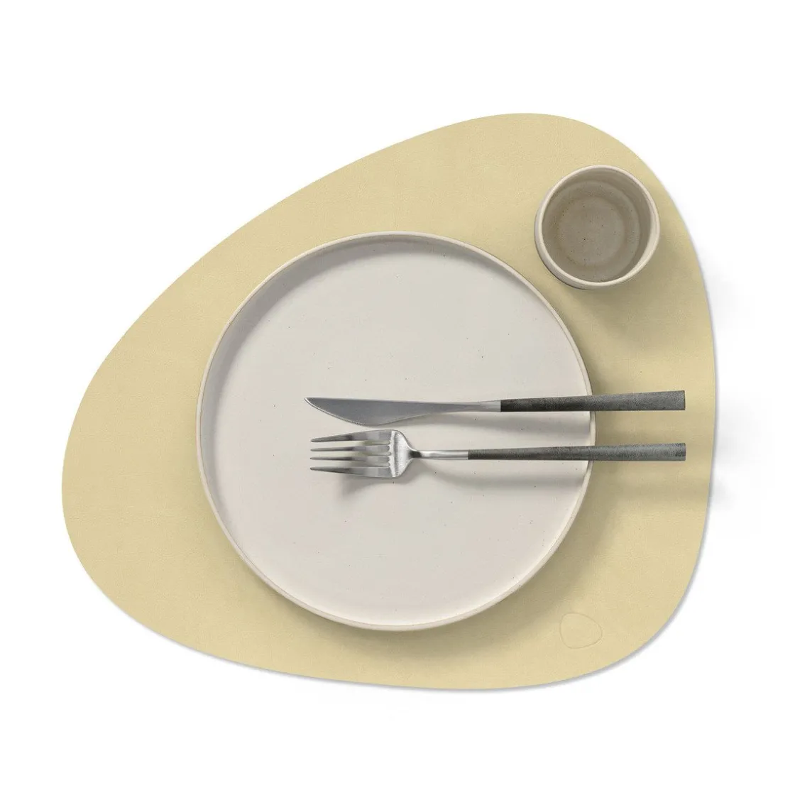 Tischwäsche<LINDDNA Tischset L 37x44 cm Curve Nupo lemon sorbet