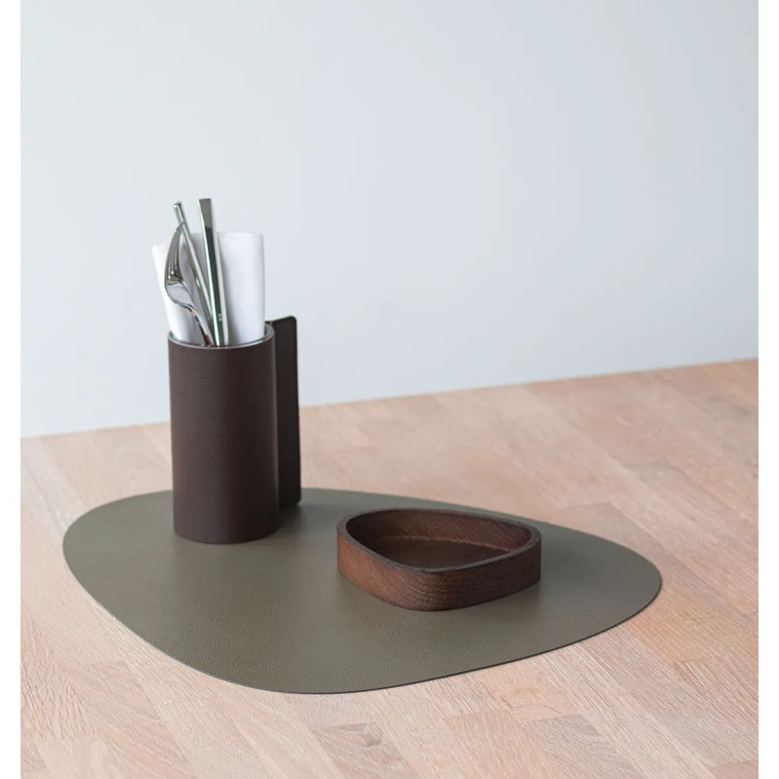 LINDDNA Tischset L 37x44 cm Curve Serene moss