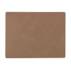 LINDDNA Tischset L 35x45 cm Square Nupo brown