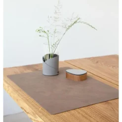 LINDDNA Tischset L 35x45 cm Square Nupo brown