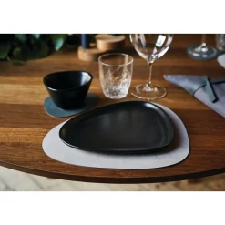 LINDDNA Tischset S 24x28 cm Curve Nupo light grey