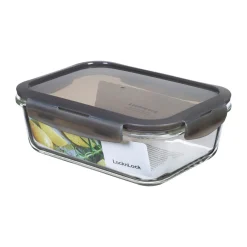 Meal Prep<Lock & Lock Frischhaltedose 1,0 l Oven Glass grau