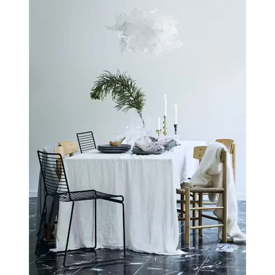 Essentials<Lovely Linen Tischdecke 145x300 cm Lovely Off-White