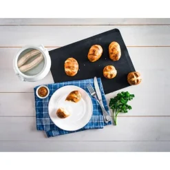 Brotbacken<Lurch Backunterlage Flexi Form schwarz 30x40 cm