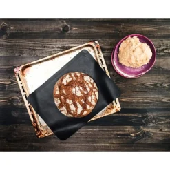 Brotbacken<Lurch Backunterlage Flexi Form schwarz 30x40 cm