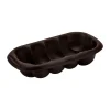 Kochwelt Entdecken|Backformen<Lurch Hefezopf-Form 29x15x7 cm FlexiForm braun