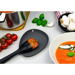 Messer & Co. Entdecken|Kochbesteck<Lurch Kochlöffelablage 2er Set Silikon light / iron-grey