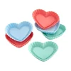 Kochwelt Entdecken|Backformen<Lurch Mini-Herzförmchen 6er-Set FlexiForm Tortelette mehrfarbig