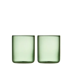 Lyngby Glas Messglas 2er-Set Torino grün
