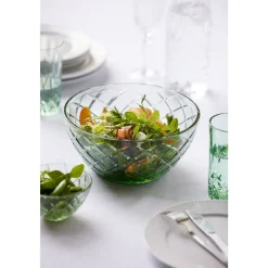 Lyngby Glas Salatschüssel 24 cm Sorrento grün