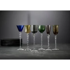 Lyngby Glas Schnapsgläser 6-tlg. London farblich sortiert