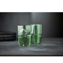 Gläser Set<Lyngby Glas Trinkglas 2er-Set Torino grün