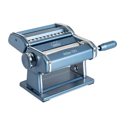 Vatertag|Italienische Genüsse<Marcato Nudelmaschine Atlas 150 21x20x16 cm Design puderblau