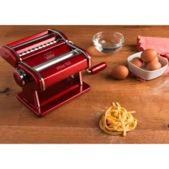 Marcato Nudelmaschine Atlas 150 21x20x16 cm Design rot