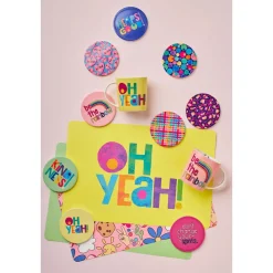 Untersetzer<Maxwell & Williams Keramikuntersetzer 10 cm Be Kind Oh Yeah