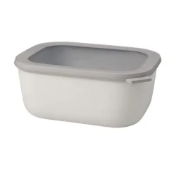 Mepal Multi Bowl cirqula 3000ml rechtig flach nordic white