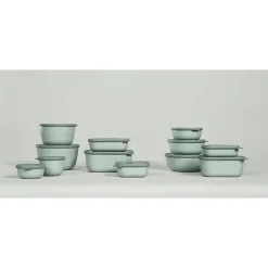 Mepal Multi Bowl cirqula 3000ml rechtig flach nordic white