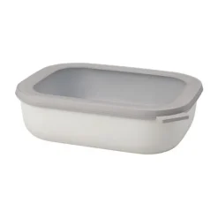 Brotdosen<Mepal Multi Bowl cirqula 2000ml rechtig flach nordic white
