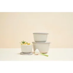 Salat Zubehör|Brotdosen<Mepal Multischüssel 3,0 l Cirqula Nordic White