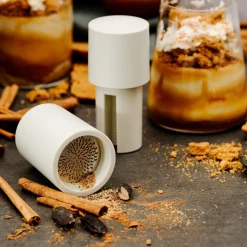 Microplane Gewürzmühle 2in1 12 cm Speciality Cashmere Beige