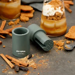 Messer & Co. Entdecken|Kräuter & Gewürze<Microplane Gewürzmühle 2in1 12 cm Speciality Eucalyptus Green