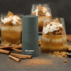 Kräuter & Gewürze|Messer & Co. Entdecken<Microplane Gewürzmühle 2in1 12 cm Speciality Dark Grey