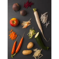 Messer & Co. Entdecken|Kochwelt Entdecken<Microplane Juliennehobel Profi 31 cm Gourmet schwarz