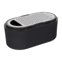 Neuheiten<Microplane Reibe mit Auffangbehälter 3-tlg. Speciality Anthrazit