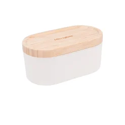 Neuheiten<Microplane Reibe mit Auffangbehälter 3-tlg. Speciality Cashmere Weiß