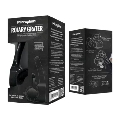 Messer & Co. Entdecken<Microplane Rotierende Reibe 21 cm Speciality schwarz