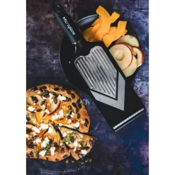 Microplane V-Hobel mit Julienneklingen-Einsatz 36 cm Speciality schwarz