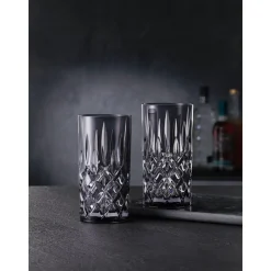 Longdrinkgläser<Nachtmann Longdrinkglas 2er-Set Noblesse Smoke