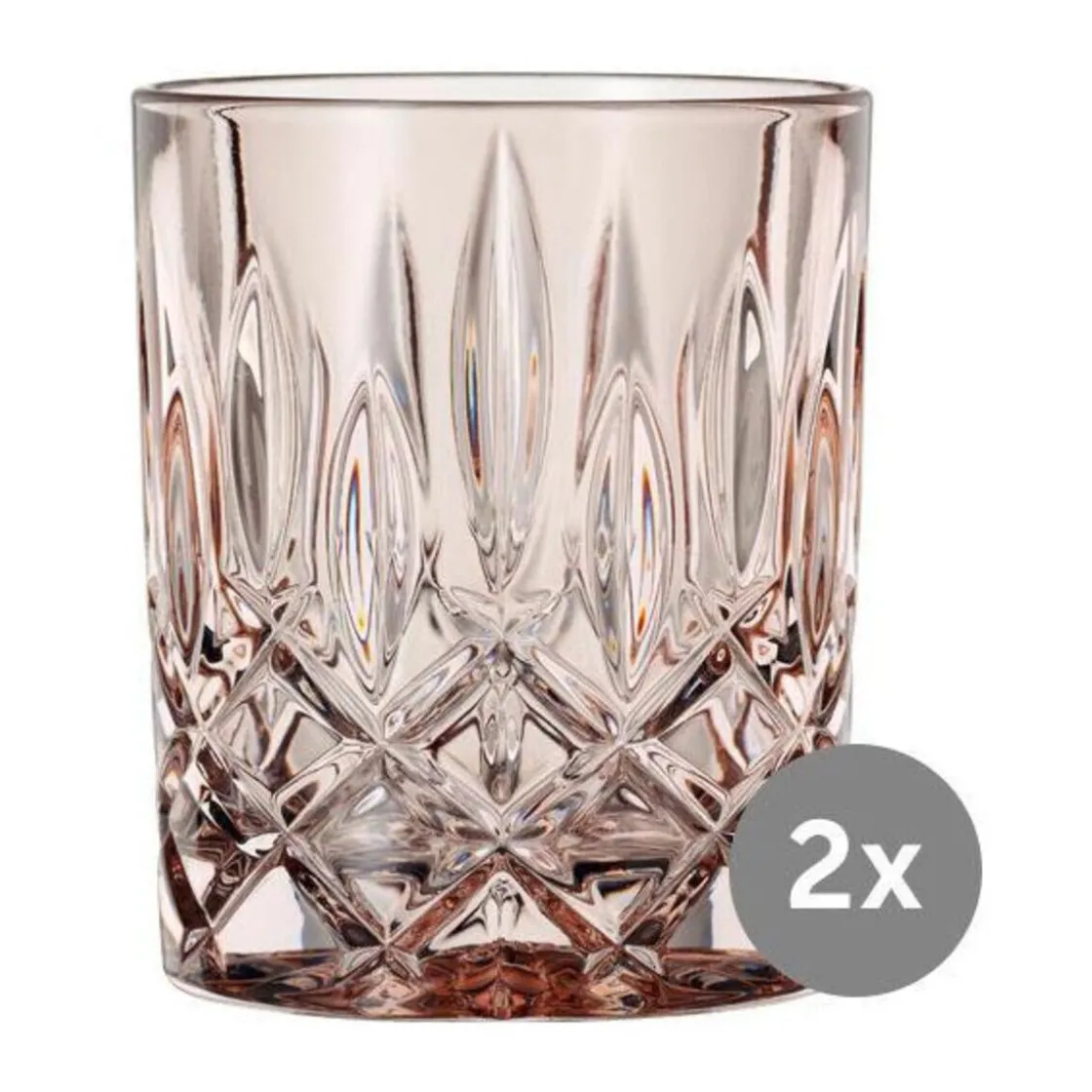 Whiskygläser<Nachtmann Whiskybecher 0,30 l 2 Stück Noblesse Fresh Colours Taupe