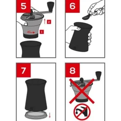 Peugeot Kaffeemühle 19 cm Kronos silber