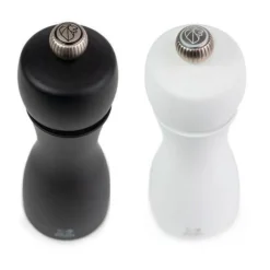 Peugeot Pfeffer- und Salzmühle 15 cm Tahiti Duo schwarz/weiß
