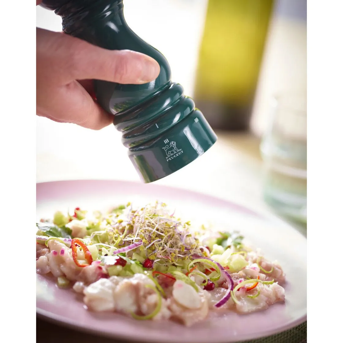 Silvesterparty|Weihnachten<Peugeot Pfeffermühle 18 cm ParisRama u’Select waldgrün