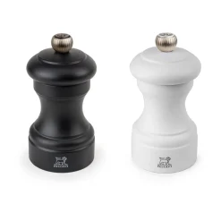 Messer & Co. Entdecken|Kräuter & Gewürze<Peugeot Salz-/Pfeffermühle 10,5cm Set Bistro Duo schwarz/weiss