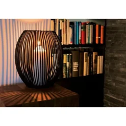 Bestseller|Sommertafel<Philippi Windlicht 26 cm Louisiana anthrazit