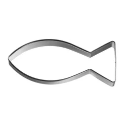 Backzubehör|Kochwelt Entdecken<RBV Birkmann Ausstecher Christenfisch Edelstahl 10cm
