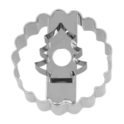 Plätzchen Ausstecher<RBV Birkmann Ausstecher Linzer Tanne 5 cm Edelstahl