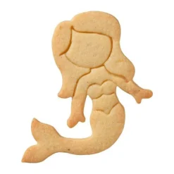 Kochwelt Entdecken|Backzubehör<RBV Birkmann Ausstecher Meerjungfrau Edelstahl 9cm