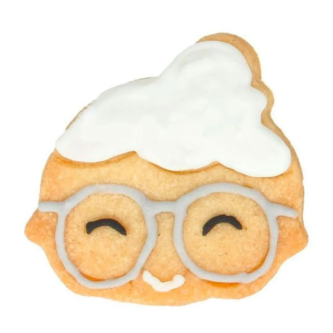 RBV Birkmann Ausstecher Mrs. Claus 5 cm Edelstahl mit Innenprägung