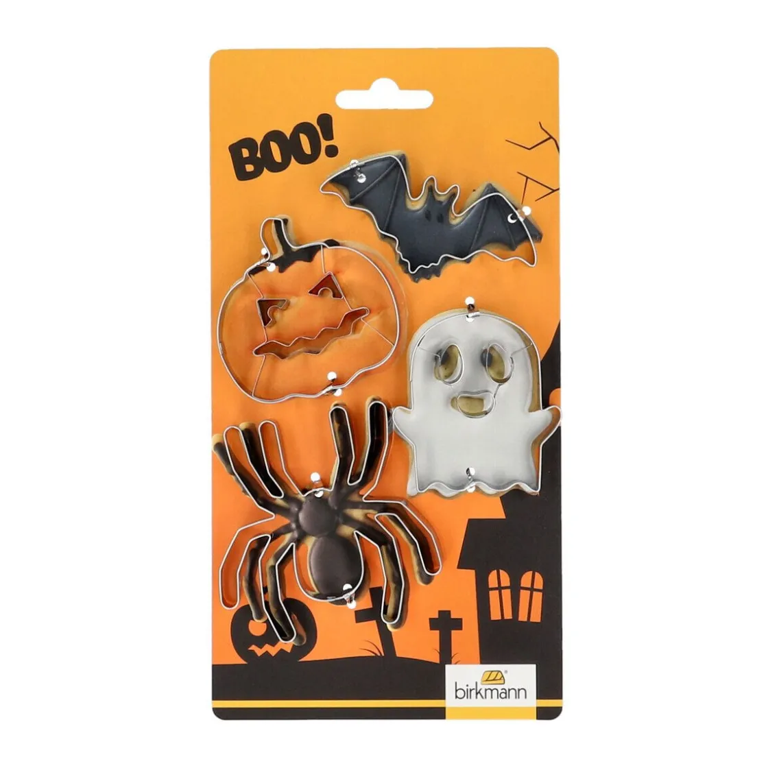 RBV Birkmann Ausstecher-Set Halloween 4-tlg. edelstahl