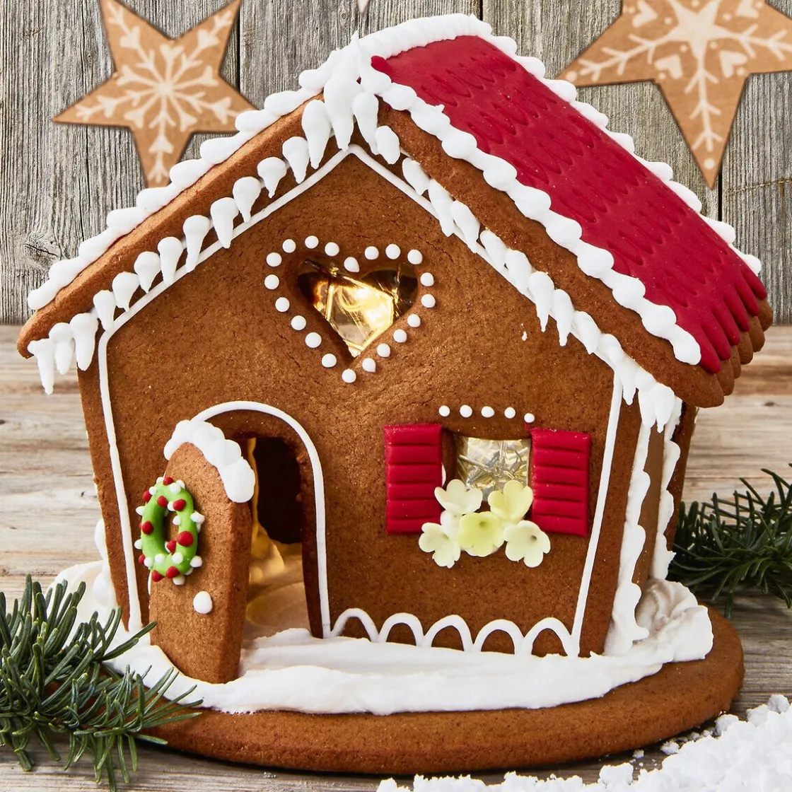 Kochwelt Entdecken|Weihnachtsbäckerei<RBV Birkmann Lebkuchenhaus-Set 6-tlg. edelstahl