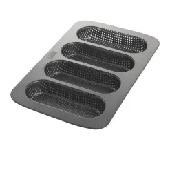 Backbleche<RBV Birkmann Mini Baguetteblech Mit Laib und Seele Antihaftbeschichtet